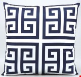 Nourison Outdoor Greek Key Poly Outdr 20"x20" Pillow 798019015534