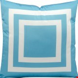 Nourison Outdoor Squares 20"x20" Pillow 798019015619
