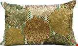 Nourison Kathy Ireland Pillow Copper Circles 12