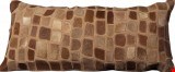 Nourison Natural Leather and Hide Pebbles 20"x20" Pillow 798019155001