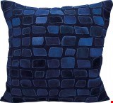 Nourison Natural Leather and Hide Pebbles 20"x20" Pillow 798019026929