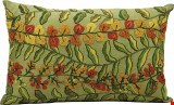 Nourison Fantasia Green Sea Weeds 12"x20" Pillow 798019007737