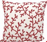 Nourison Outdoor Beaded Seaweeds 18"x18" Pillow 798019027438