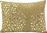 Nourison Luminescence Fully Beaded 10"x14" Pillow 798019018429