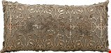 Nourison Couture Hide Saray Laser Cut 12"x24" Pillow 798019013547