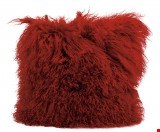 Nourison Couture Fur Tibetan Sheepskin 16"x16" Pillow 798019006242