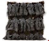 Nourison Couture Fur Fox Fur 20"x20" Pillow 798019022174