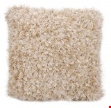 Nourison Shag Boa Shag w/ Lurex 22"x22" Pillow 798019028398