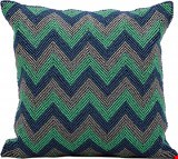 Nourison Kathy Ireland Pillow Beaded Chevron 16