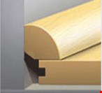 Paramount RigidCORE Keystone: Quarter Round Shagbark - 94" Long