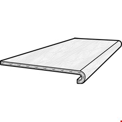 USFloors Coretec Pro Plus XL Enhanced HD: Round Stair Tread Bedford Oak - 48