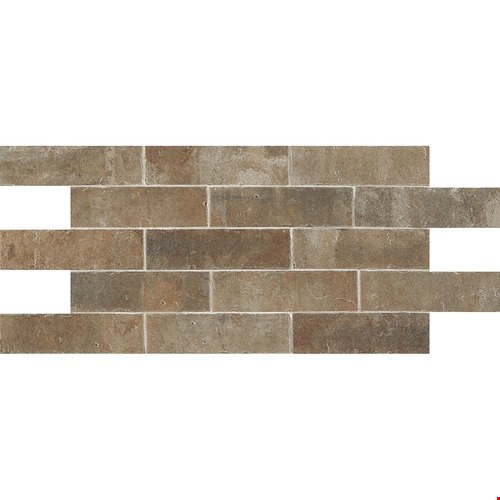 Daltile Brickwork: Patio 2" x 8" Ceramic Floor & Wall Tile BW03281P