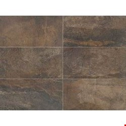 Daltile Slate Attache: Meta Multi Brown 12