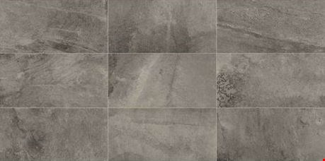 Daltile Slate Attache: Meta Dark Gray 24" x 24" Glazed Porcelain Tile SA04724241PK
