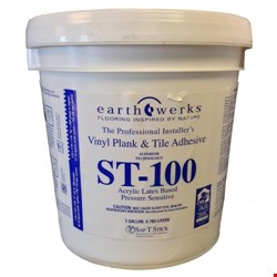 Earthwerks ST-100 Luxury Vinyl Flooring Adhesive - 4 Gallon Bucket