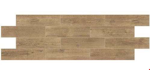 Daltile Gaineswood: Elm 6" x 24" Glazed Porcelain Tile GW066241PR