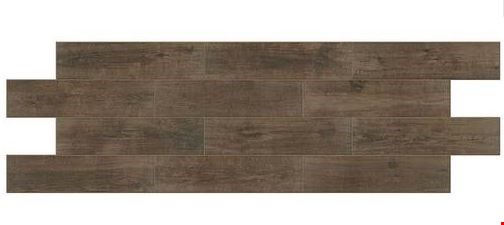 Daltile Gaineswood: Walnut 6" x 24" Glazed Porcelain Tile GW076241PR