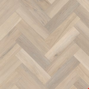 Karndean Korlok Select Herringbone: Texas White Ash Luxury Vinyl Plank SM-RKP8105