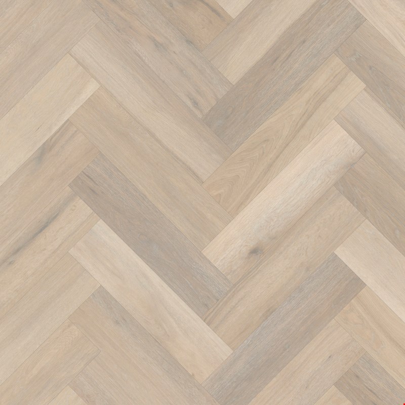 Karndean Korlok Select Herringbone: Texas White Ash Luxury Vinyl Plank SM-RKP8105