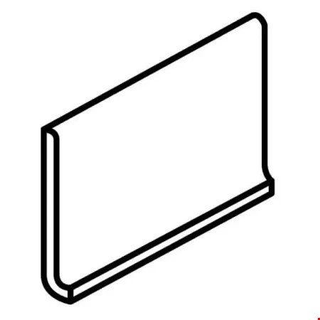 Florim Basaltine: Cove Base Nut - 6" x 12"