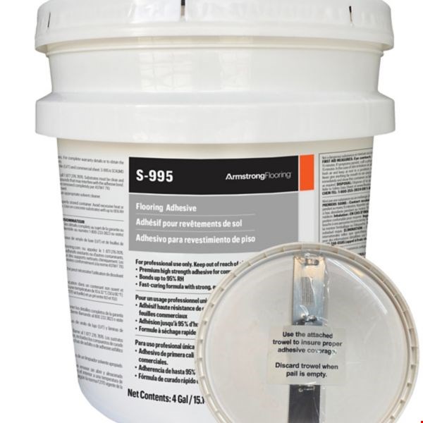 Armstrong S-995 Flooring Adhesive 4 Gallon Bucket