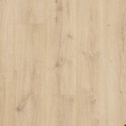 Quick-Step NatureTek Vestia Collection: Fawn Oak Natural 12mm Laminate with attached pad UP5187