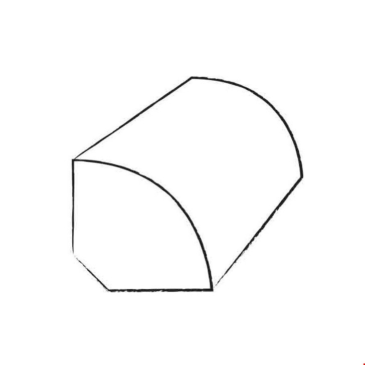 Shaw Prime Plank: Quarter Round Tattered Barnboard Luxury Vinyl Plank - 94" Long