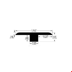 Casabella Hardwood American Heritage Plank: T-mold Arlington - 48