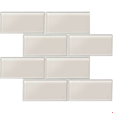 Daltile Amity Mosaic 12" x 12": Taupe 3" x 6" AM51361P