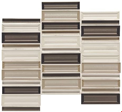 Daltile Cascading Waters 12" x 11": Earth Tide CW4414MS1P