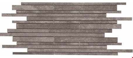 Daltile Delegate: Light Grey 12" x 24" Porcelain Random Linear Mosaic DL26RANDMS1P