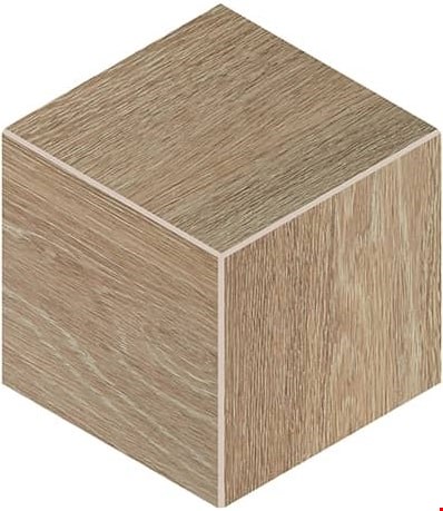 Daltile Emerson Wood: Butter Pecan 12" x 12" Porcelain 3D Cube Mosaic EP013DCUBEMS1P2