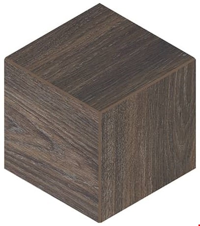 Daltile Emerson Wood: Brazilian Walnut 12" x 12" Porcelain 3D Cube Mosaic EP033DCUBEMS1P2