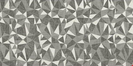 Daltile Fabric Art: Modern Kaleidoscope White Ash Prism 12" x 24" Unpolished Porcelain Tile MK7112241PK