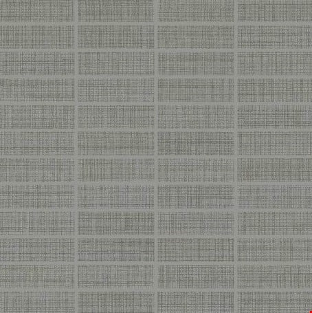 Daltile Fabric Art: Modern Textile Medium Gray 12" x 24" Unpolished Porcelain Mosaic MT5313MS1P1