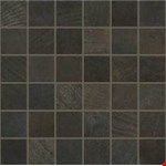Sable Black 12" 12" Porcelain Mosaic IC1522MS1P1