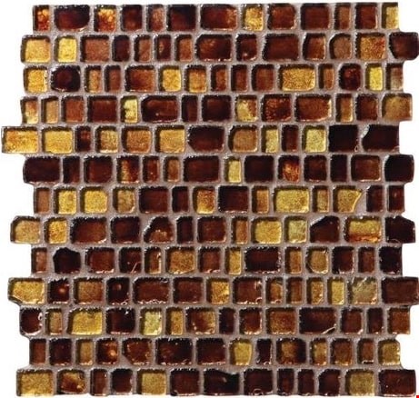 Daltile Jewel Tide 3/4" x Random Linear Mosaic 12" x 12" : Amber Wave JT05 1RANDMS1P