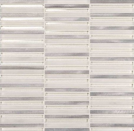 Daltile Lucent Skies: Celestial Winter 12" x 12" Multi-Finish Mosaic LS08384MS1P