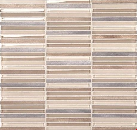 Daltile Lucent Skies: Sunlit Dawn 12" x 12" Multi-Finish Mosaic LS09384MS1P