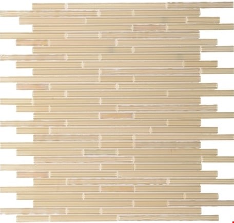 Daltile Opulence: Silk 13" x 13" Random Linear Glass Mosaic OP0438RANDMS1P