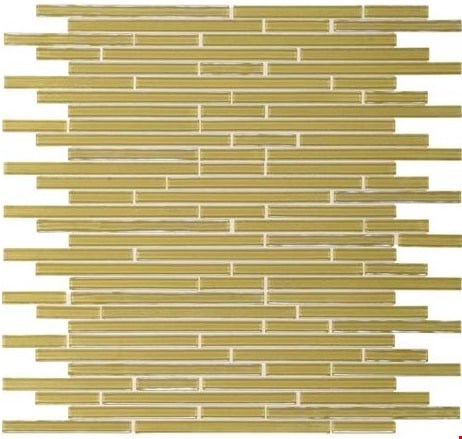 Daltile Opulence: Gemstone 13" x 13" Random Linear Glass Mosaic OP0738RANDMS1P