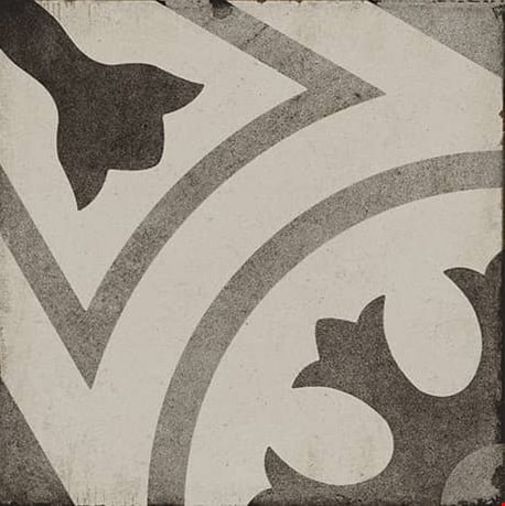 Daltile Quartetto Deco: Cool Circolo 8" x 8" Porcelain Tile QU2188CIRCOLO1P