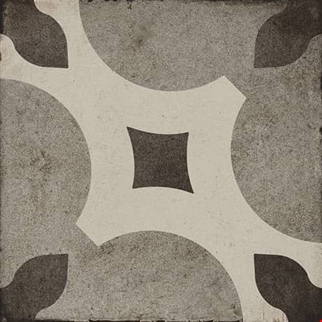 Daltile Quartetto Deco: Cool Piccolo Fiore 8" x 8" Porcelain Tile QU2288PICCOLO1P