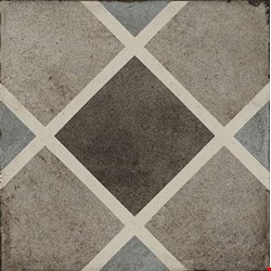 Daltile Quartetto Deco: Cool Rombo 8