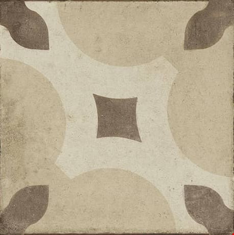 Daltile Quartetto: Warm Piccolo Fiore 8" x 8" Porcelain Tile QU1488PICCOLO1P