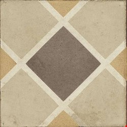 Daltile Quartetto: Warm Rombo 8