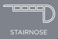 Mannington Adura Rigid Luxury Vinyl Plank: Flush Stair Nose Sausalito Waterfront RGP - 94" Long