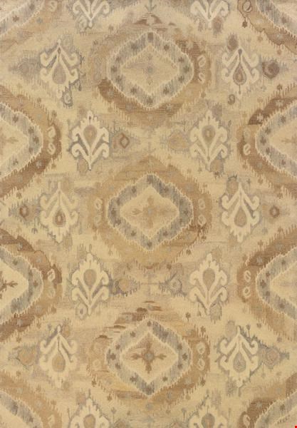 Oriental Weavers Anastasia Sand (A68003107168ST) Rectangle 3'6" x 5'6" Area Rug