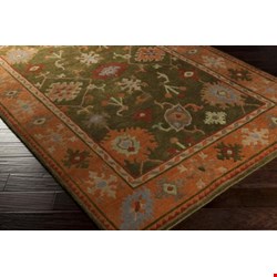 Surya Anastacia Spruce Green (ANA-8409) Rectangle 2'0