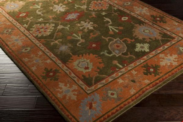 Surya Anastacia Spruce Green (ANA-8409) Rectangle 2'0" x 3'0"